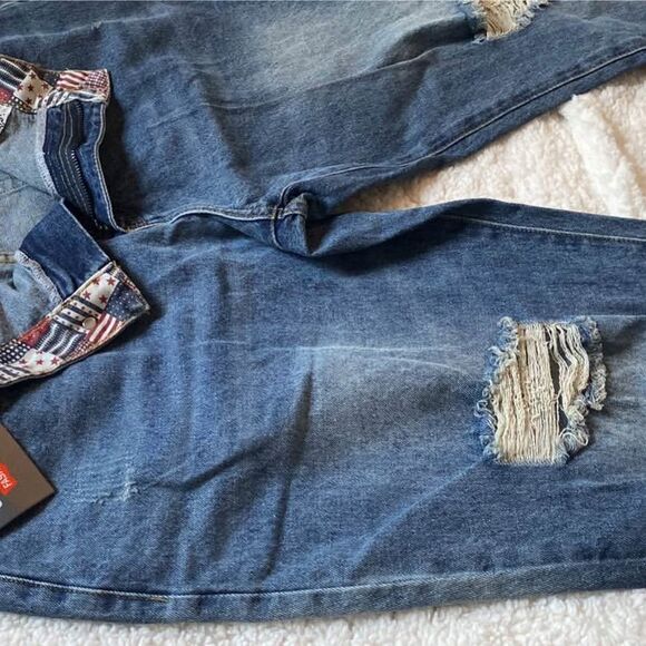 Mens Straight-Leg Denim, 36 - Picture 2 of 3